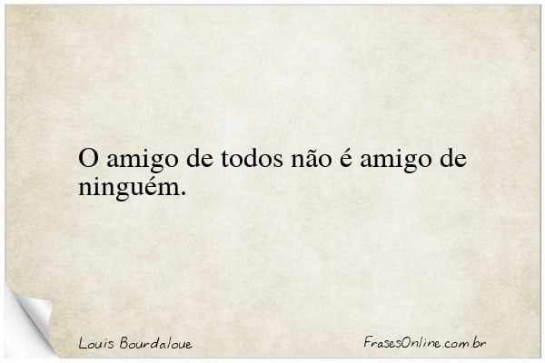 Frase de Louis Bourdaloue