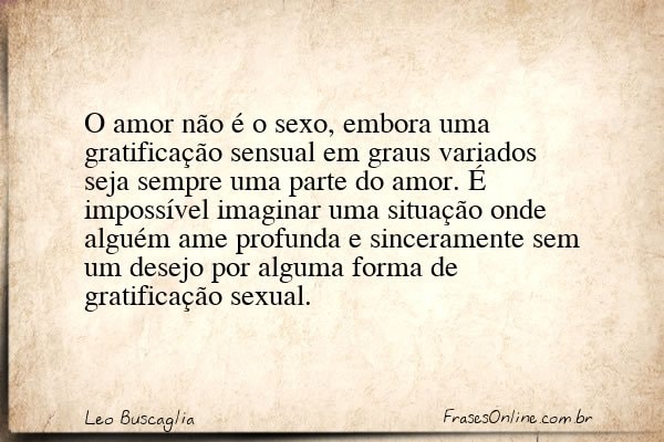 Frase de Leo Buscaglia