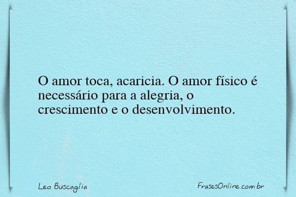 Frase de Leo Buscaglia