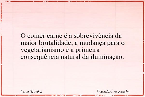 Frase de Leon Tolstoi