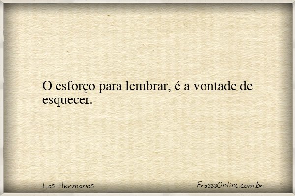 Frase de Los Hermanos