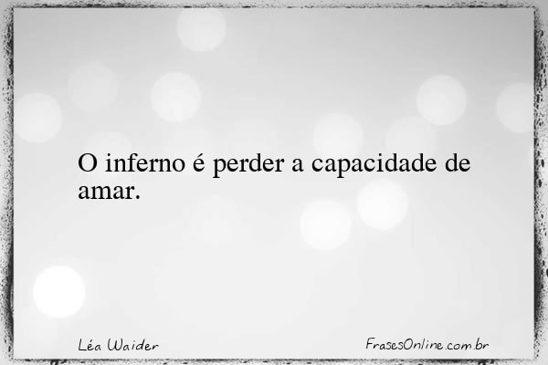 Frase de Léa Waider