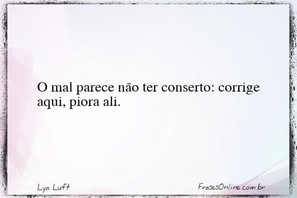 Frase de Lya Luft
