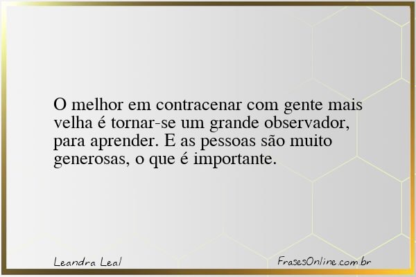 Frase de Leandra Leal