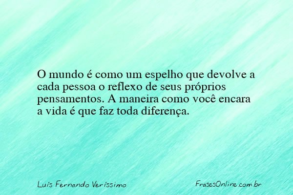 Frase de Luís Fernando Veríssimo