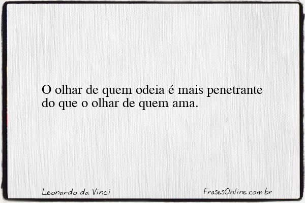 Frase de Leonardo da Vinci