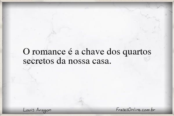 Frase de Louis Aragon