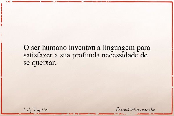 Frase de Lily Tomlin