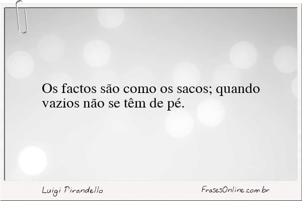 Frase de Luigi Pirandello