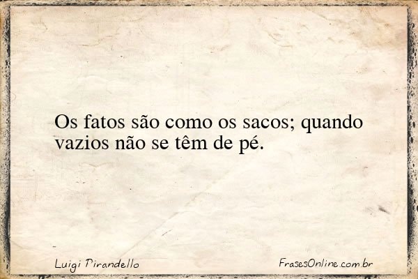 Frase de Luigi Pirandello