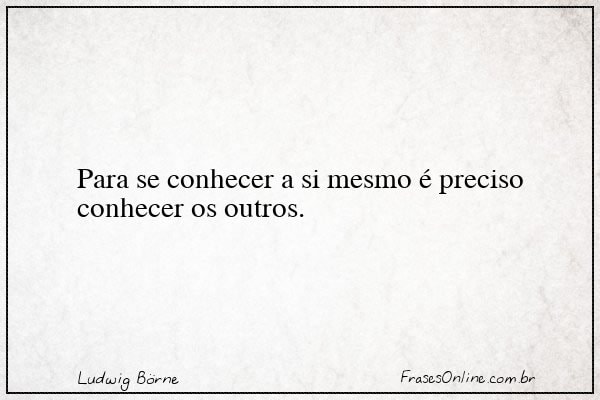 Frase de Ludwig Börne