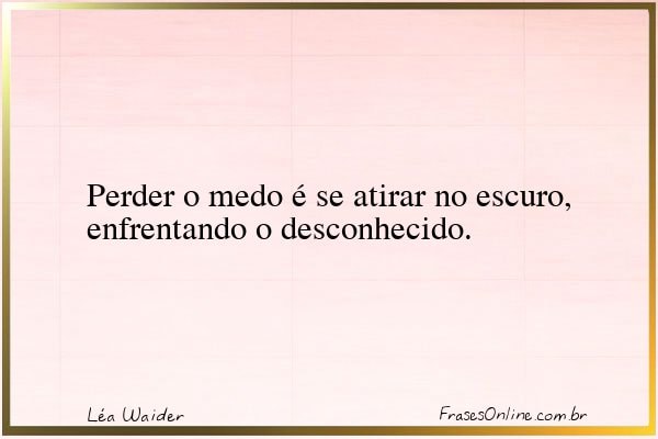Frase de Léa Waider