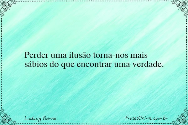 Frase de Ludwig Börne
