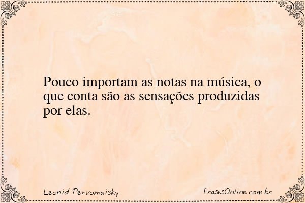 Frase de Leonid Pervomaisky