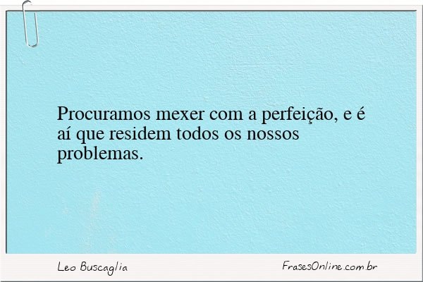 Frase de Leo Buscaglia