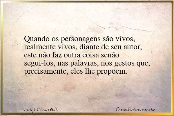 Frase de Luigi Pirandello
