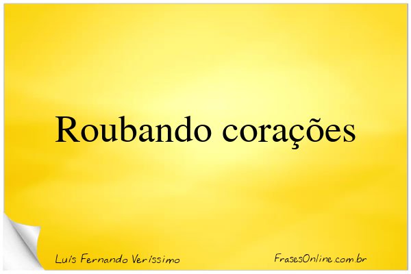 Frase de Luís Fernando Veríssimo