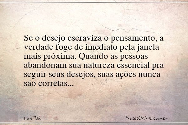 Frase de Lao Tsé