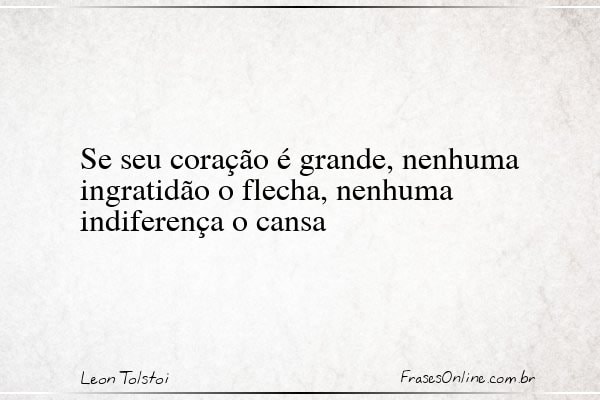 Frase de Leon Tolstoi