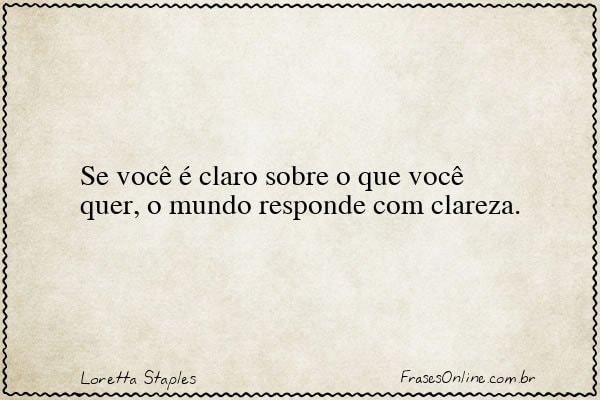 Frase de Loretta Staples
