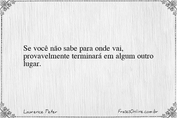 Frase de Laurence Peter