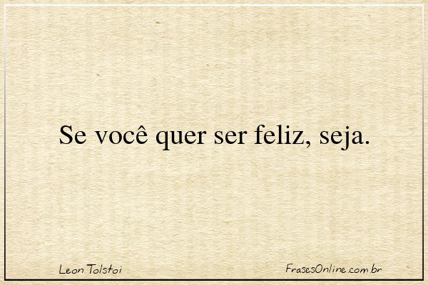 Frase de Leon Tolstoi