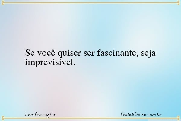 Frase de Leo Buscaglia