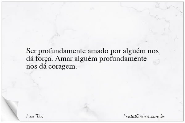 Frase de Lao Tsé