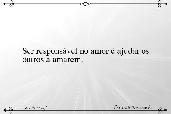 Frase de Leo Buscaglia