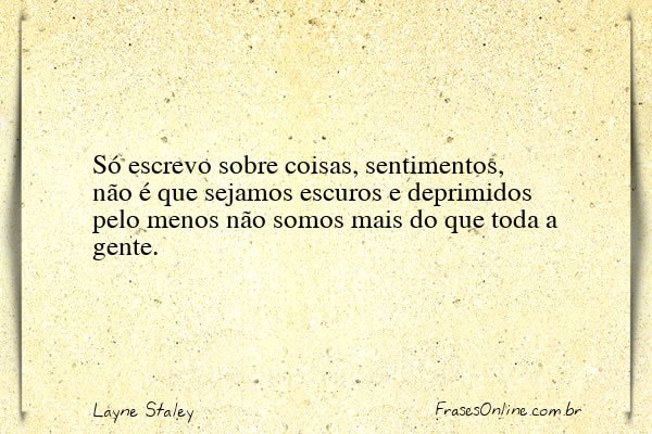Frase de Layne Staley