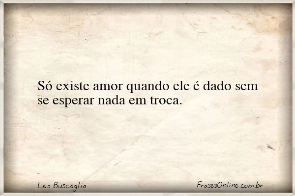 Frase de Leo Buscaglia