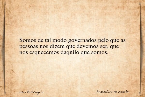 Frase de Leo Buscaglia