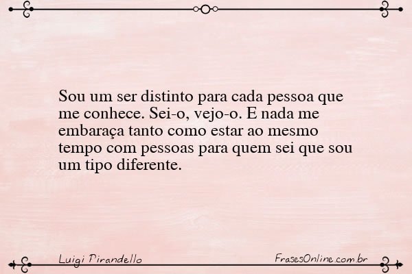 Frase de Luigi Pirandello