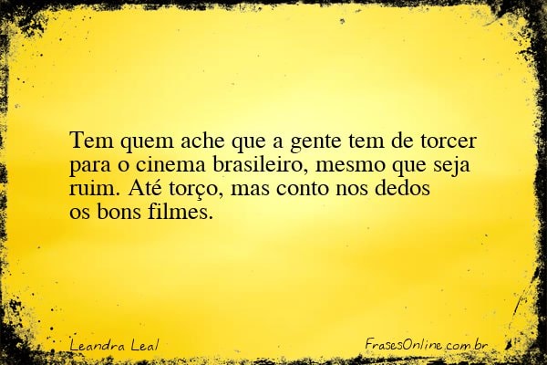 Frase de Leandra Leal