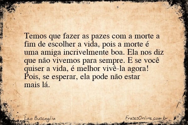 Frase de Leo Buscaglia