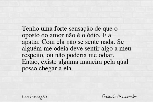 Frase de Leo Buscaglia