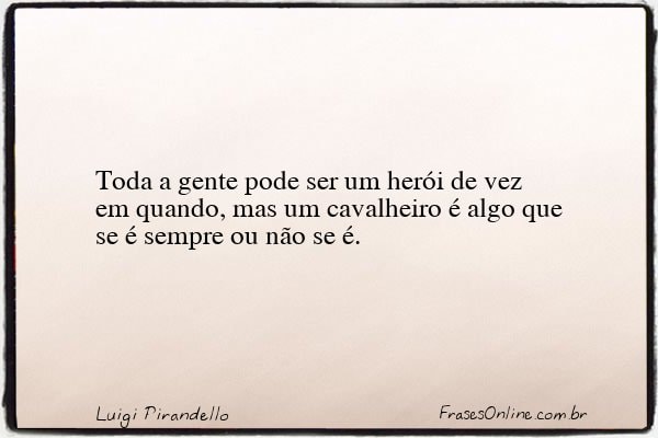 Frase de Luigi Pirandello