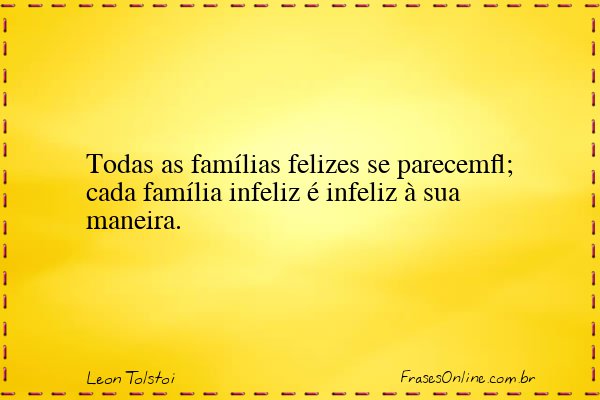 Frase de Leon Tolstoi