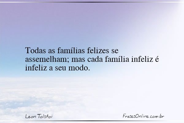 Frase de Leon Tolstoi