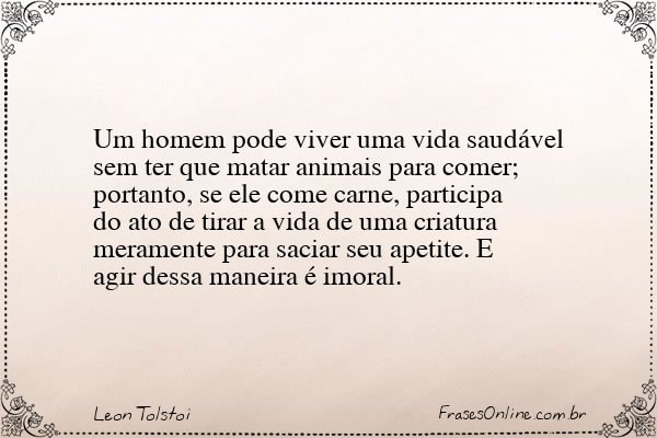 Frase de Leon Tolstoi