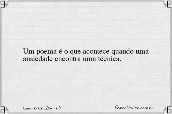 Frase de Lawrence Durrell