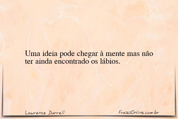 Frase de Lawrence Durrell