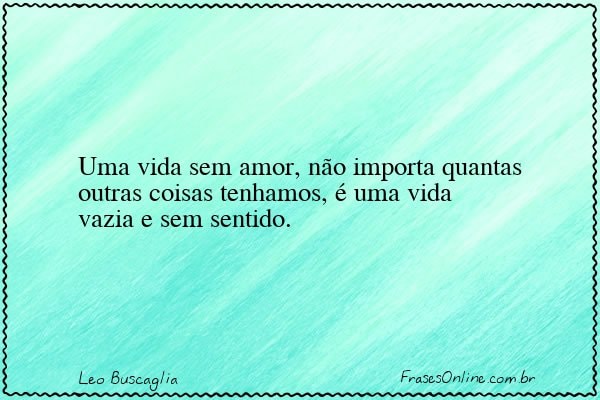 Frase de Leo Buscaglia