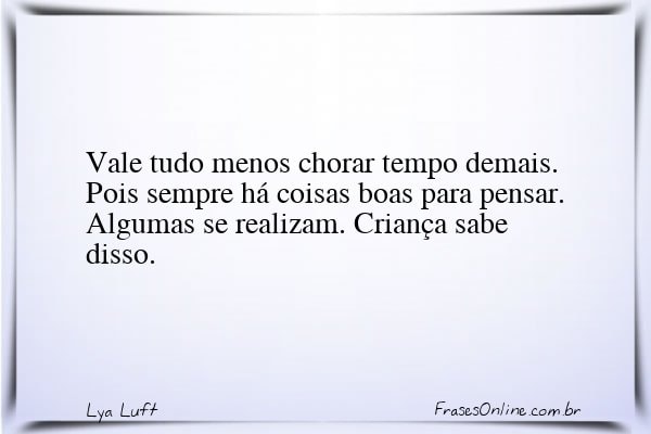 Frase de Lya Luft