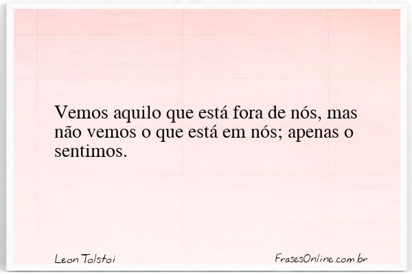 Frase de Leon Tolstoi