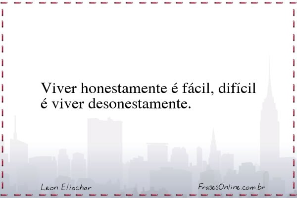 Frase de Leon Eliachar