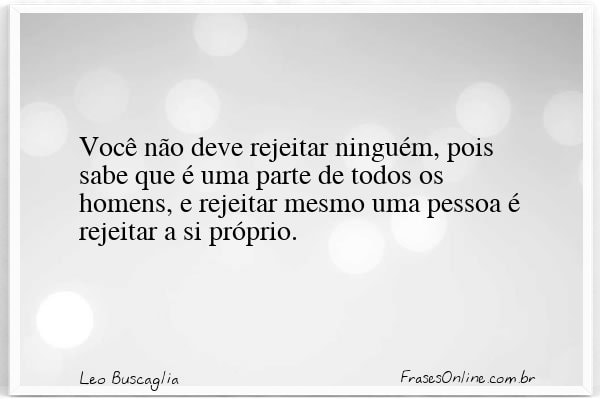 Frase de Leo Buscaglia