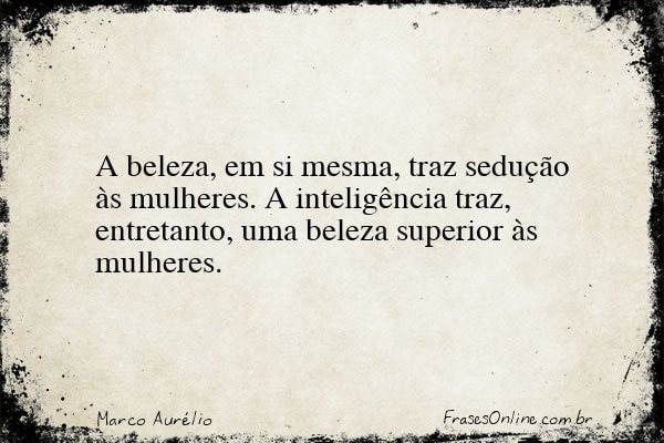 Frase de Marco Aurélio