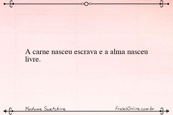 Frase de Madame Swetchine