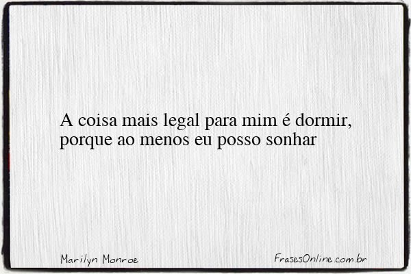 Frase de Marilyn Monroe